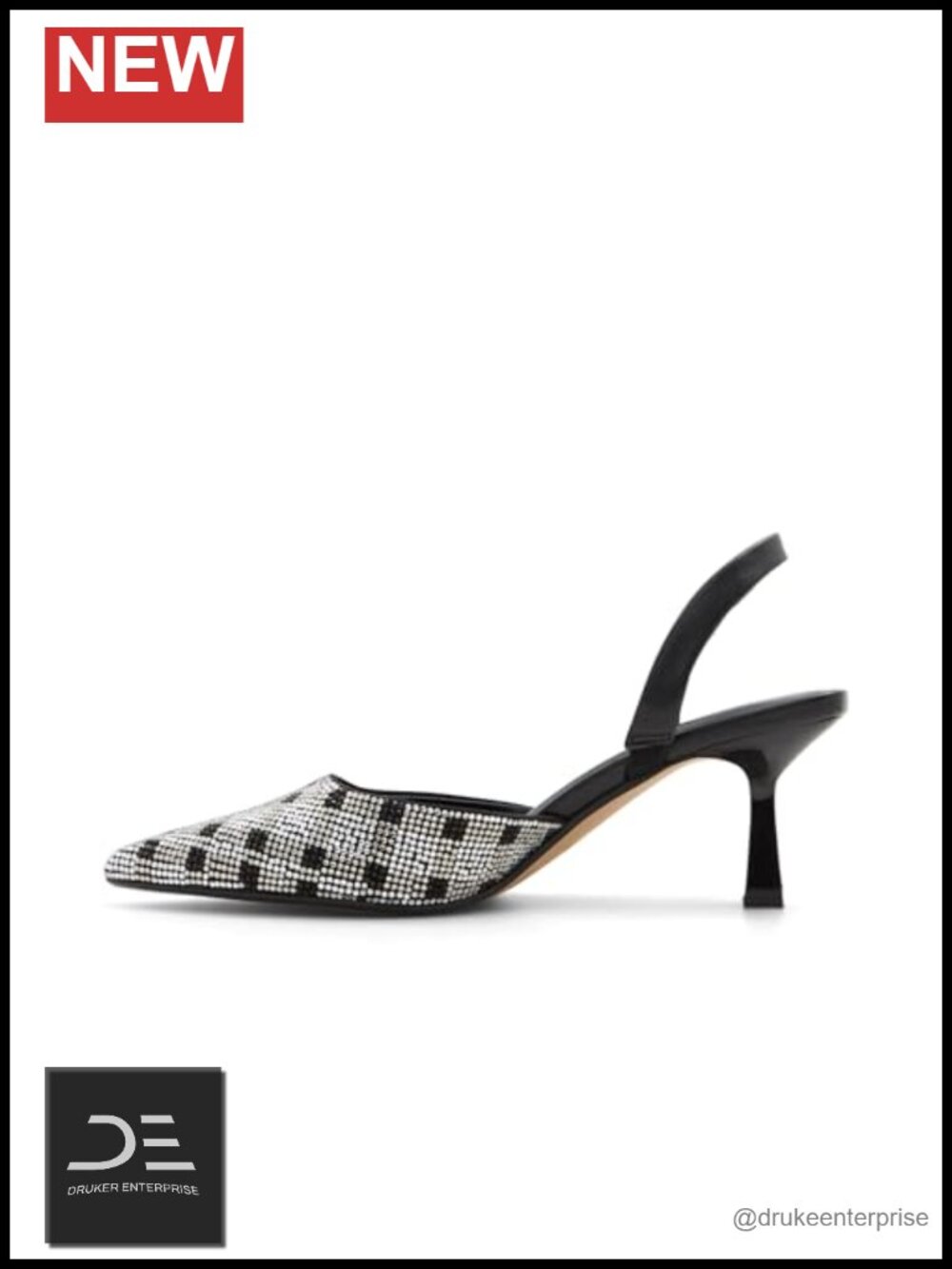 ALDO Brizza Women's Slip-On Kitten Heel Pumps Novelty Heel Pointed Toe